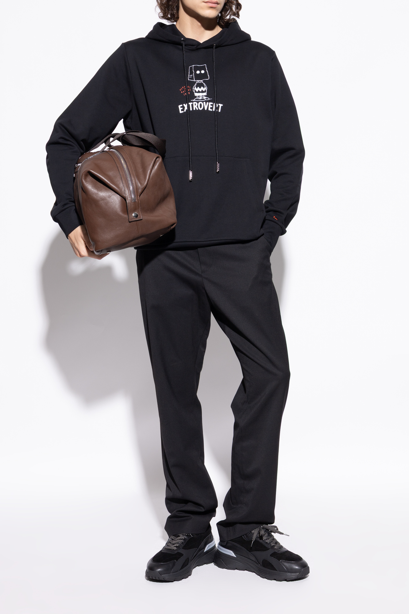 Czarny Buty sportowe z logo Iceberg - Vitkac Polska